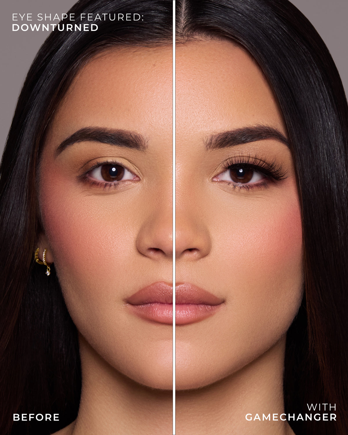 Dramatic ~ Lilly Lashes Self Adhesive GameChanger  B&A variant:Dramatic