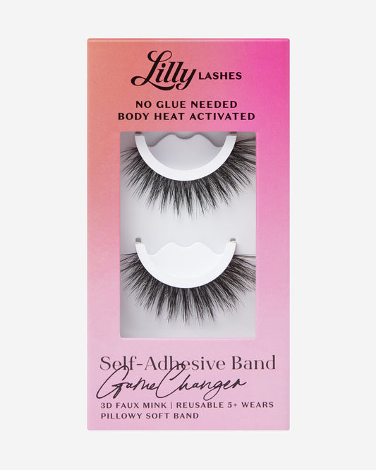 Glam ~ Lilly Lashes Self Adhesive GameChanger Front of Box variant:Dramatic