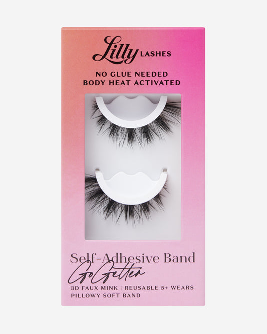 Dramatic ~ Lilly Lashes  Self Adhesive  GoGetter Front of Box variant:Dramatic