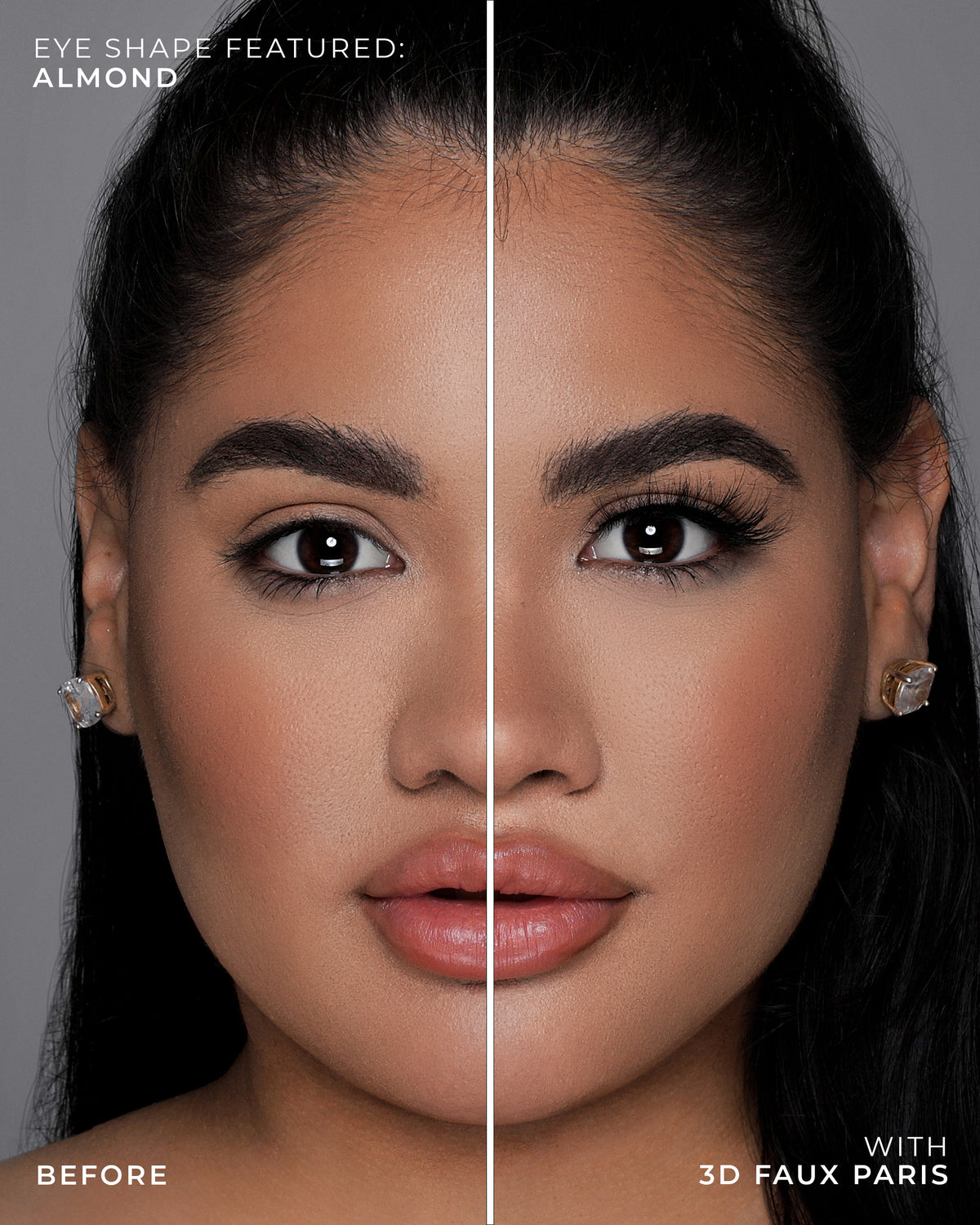 Lilly Lashes | 3D Faux Mink | Paris False Lash | Almond Eye Crop