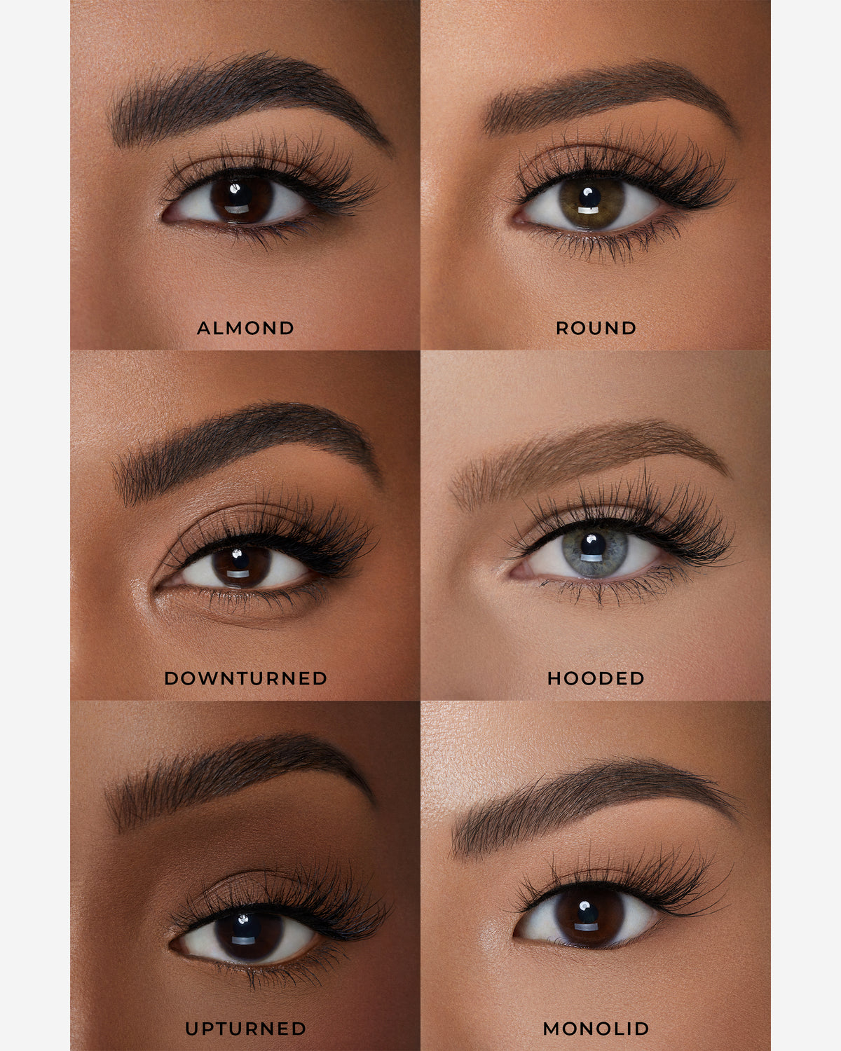 Lilly Lashes | 3D Faux Mink | Paris False Lash | Eye Crop for Different Eye Shapes