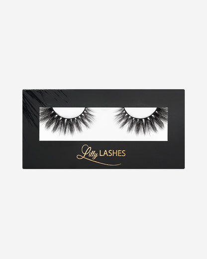 Lilly Lashes | 3D Mink | Carmel | Front of Box