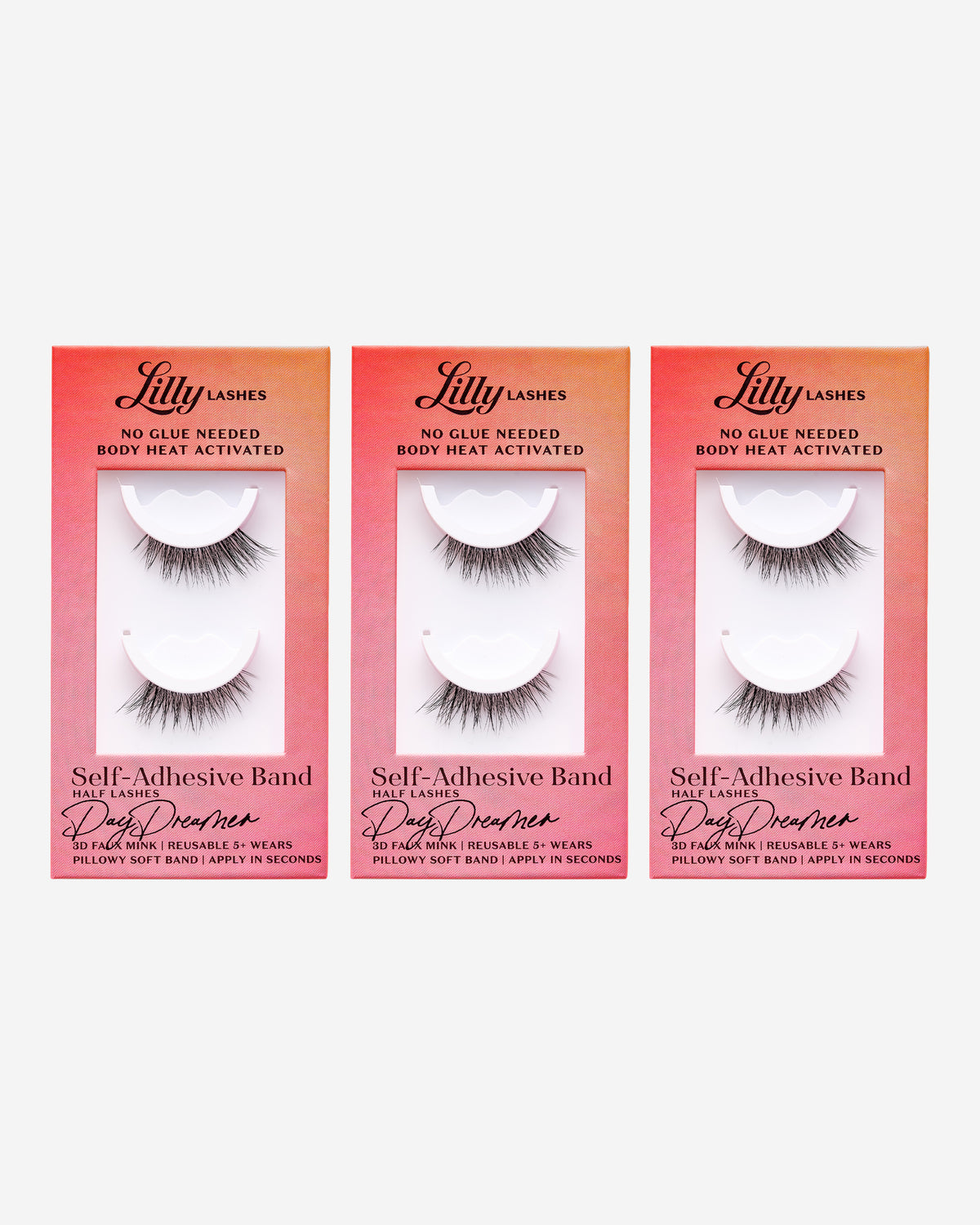 DayDreamer Half Lash 3-Pack ~ Main Image