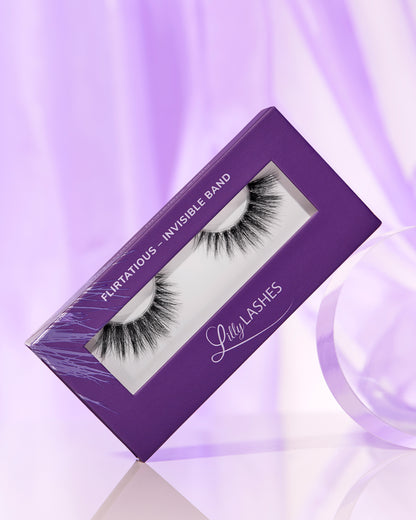 Lilly Lashes | Sheer Band | Flirtatious | Stylized