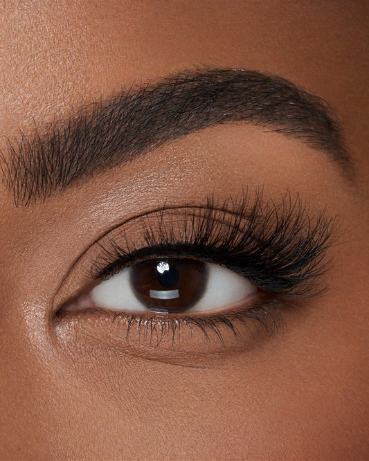 Lilly Lashes | 3D Faux Mink | Miami Flare False Lash | Eye Crop