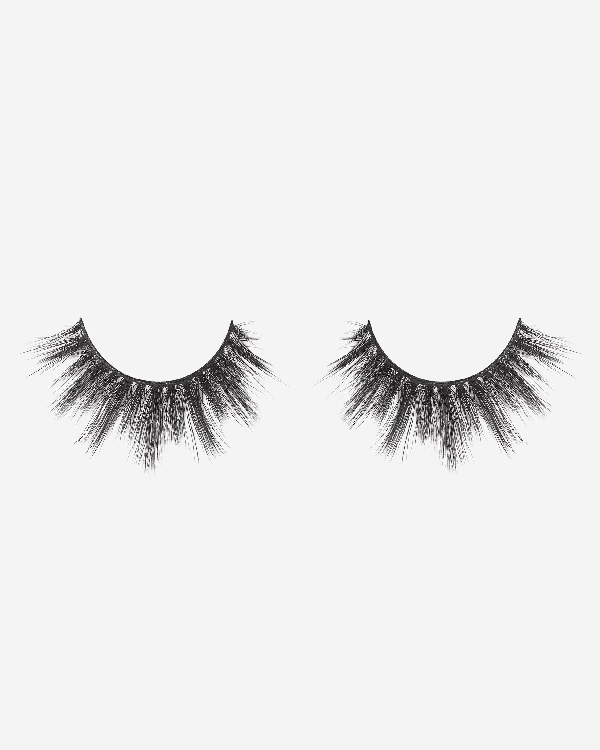 Lilly Lashes | 3D Faux Mink | Miami Flare False Lash | Side by Side