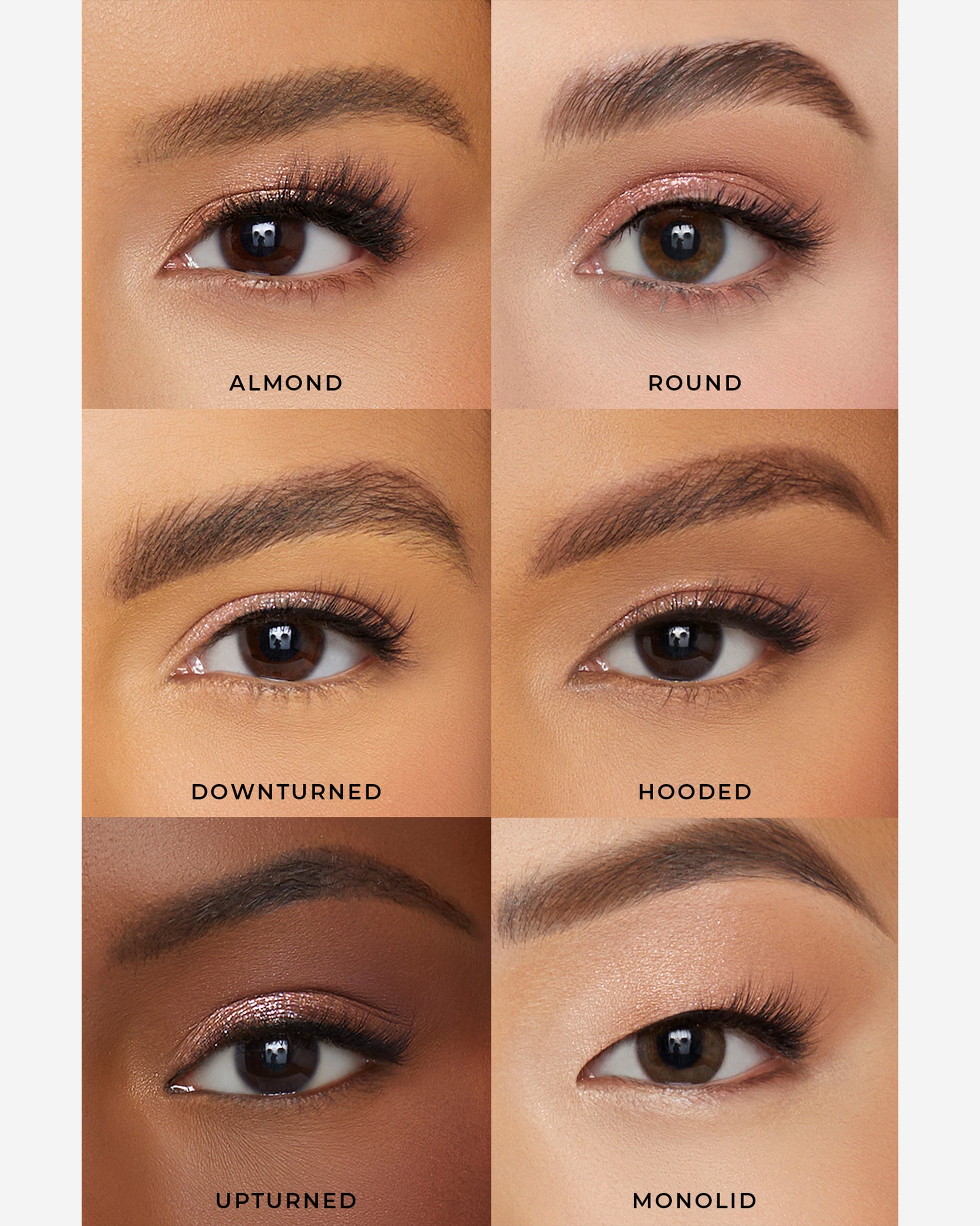 Lilly Lashes | Faux Mink Half Lashes | Angel Half Lash | Eye Crops for Different Eye Shapes