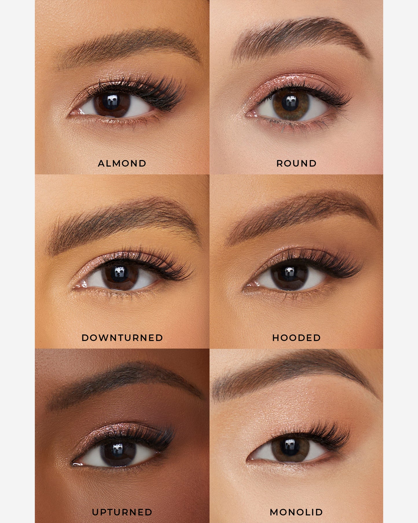 Lilly Lashes | Faux Mink Half Lashes | Dreamy Half Lash | Eye Crops for Different Eye Shapes