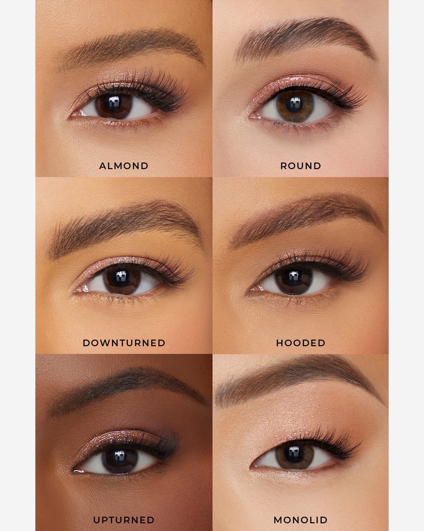 Lilly Lashes | Faux Mink Half Lashes | Fantasy Half Lash | Eye Crops for Different Eye Shapes