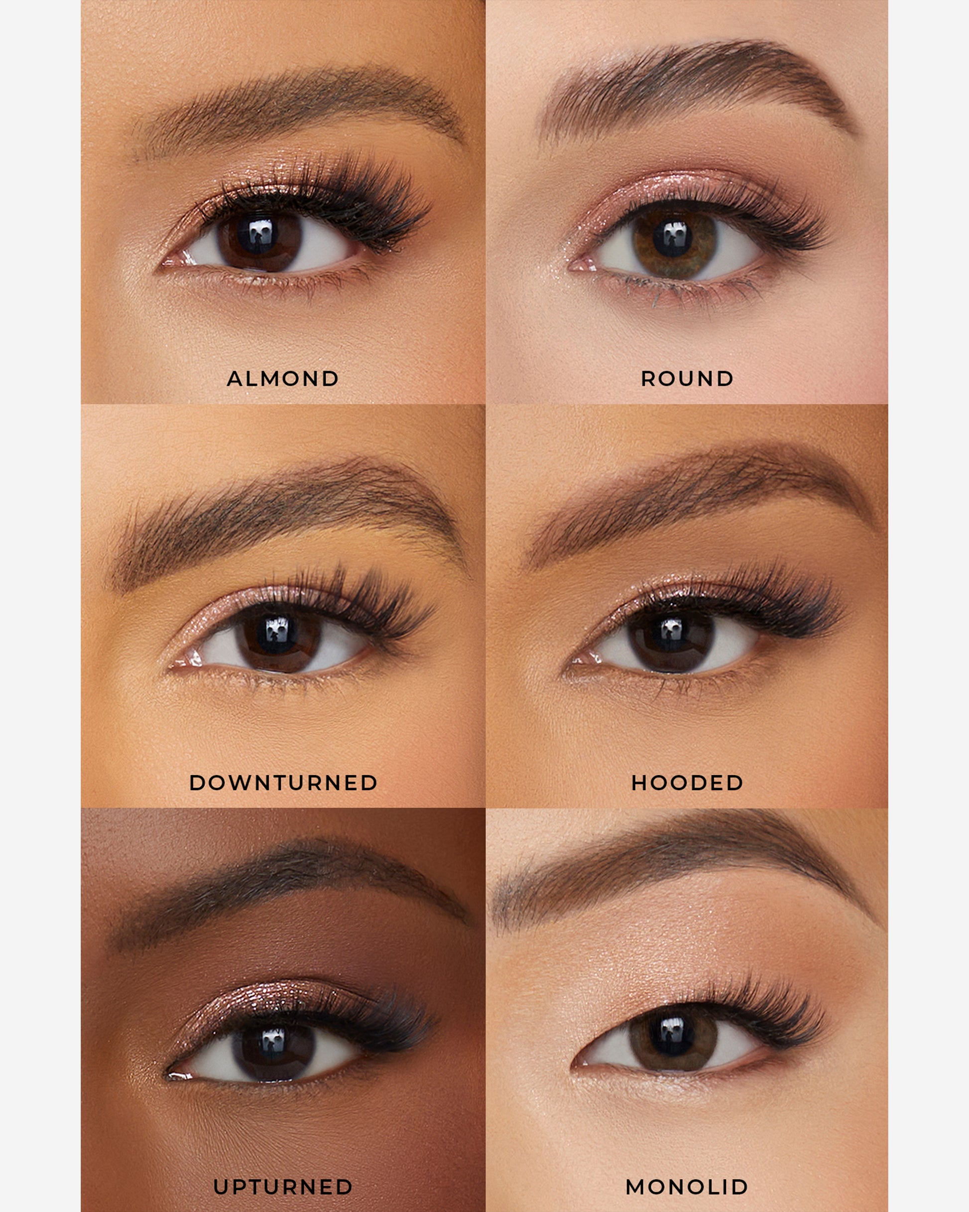 Lilly Lashes | Faux Mink Half Lashes | Sassy Half Lash | Eye Crops for Different Eye Shapes