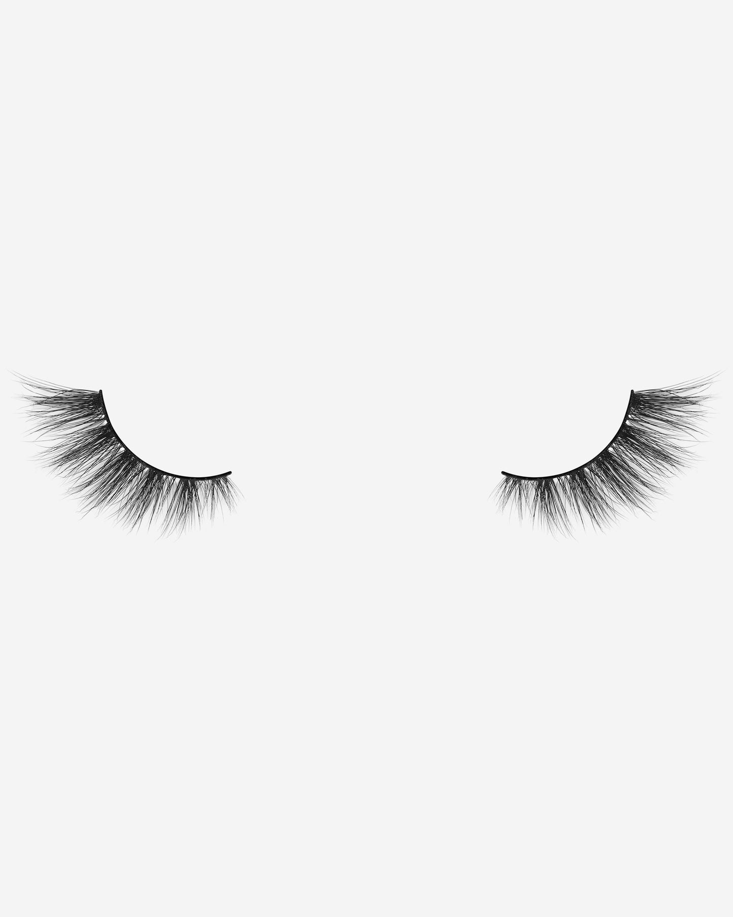 Lilly Lashes | Faux Mink Half Lashes | Sassy Half Lash | Side by Side