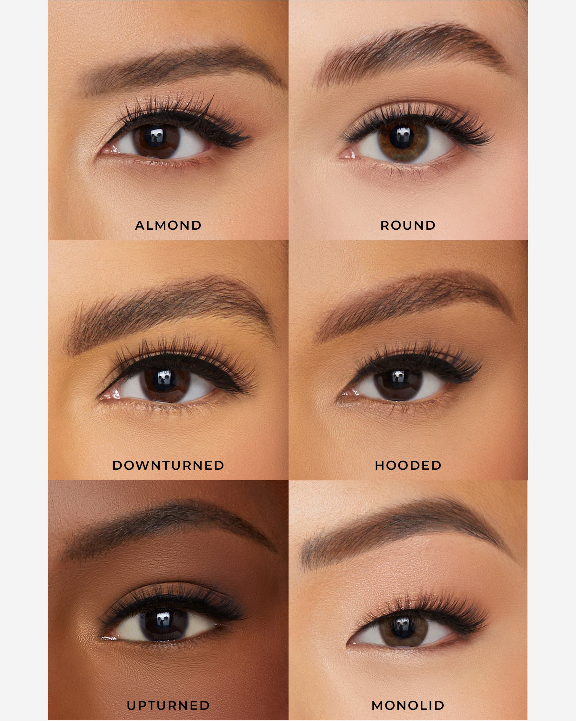 Lilly Lashes | Click Magnetic | 4Ever | Eye Crops for Different Eye Shapes