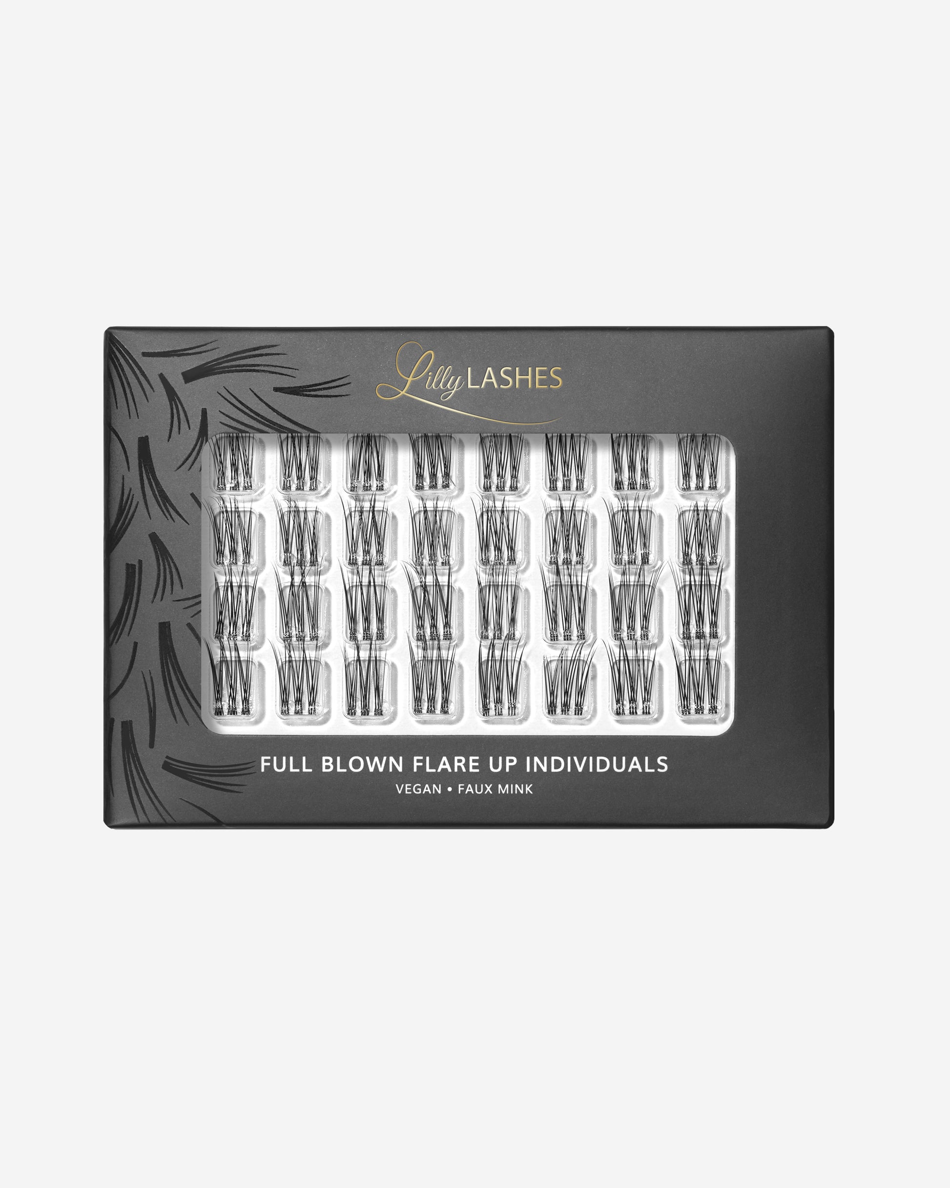 Lilly Lashes | Individual Lashes | Full Blown Flare Up