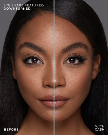 Lilly Lashes | Luxury Synthetic | CA$H | Downturned Eye Crop