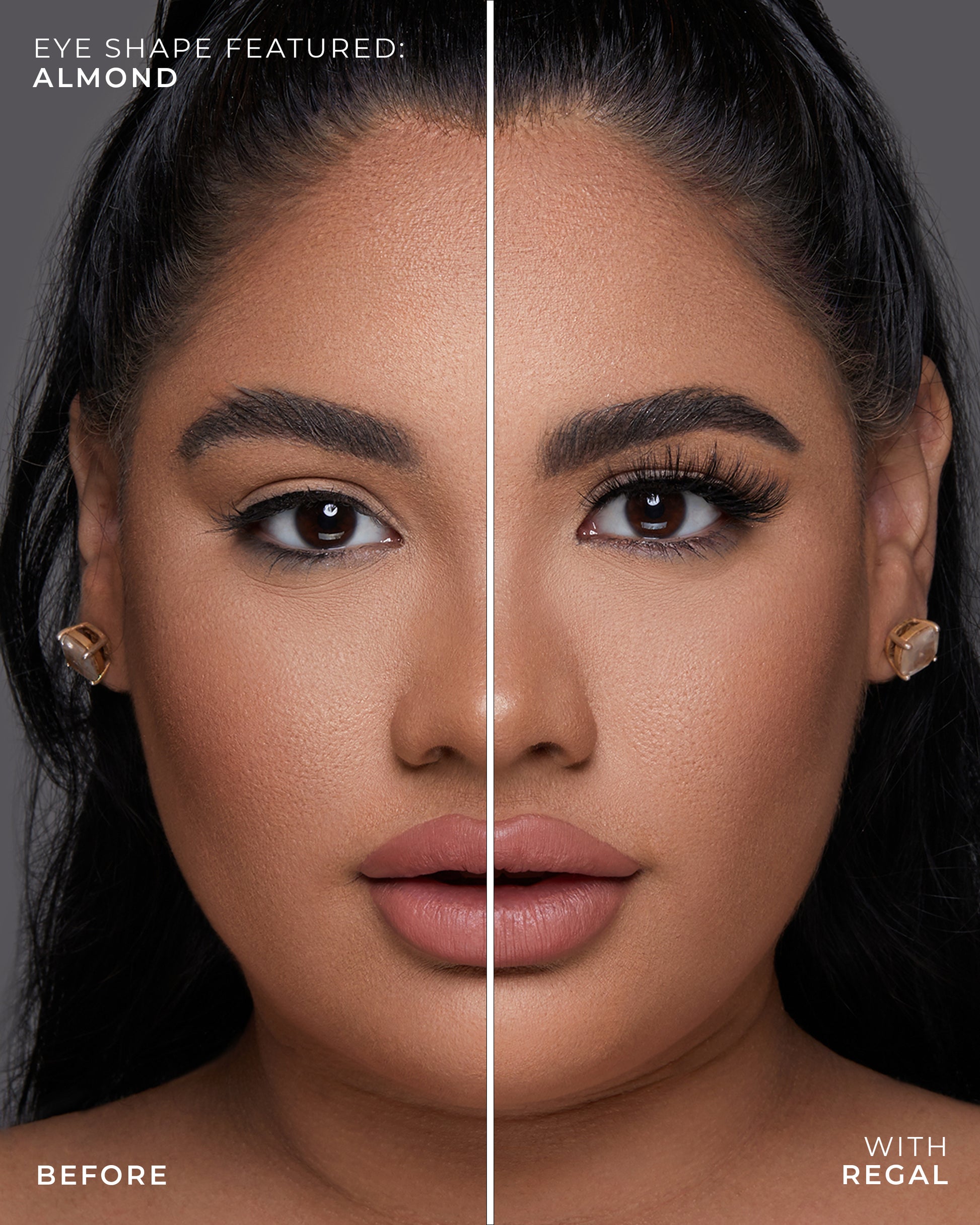 Lilly Lashes | Luxury Synthetic | REGAL | Eye Crop