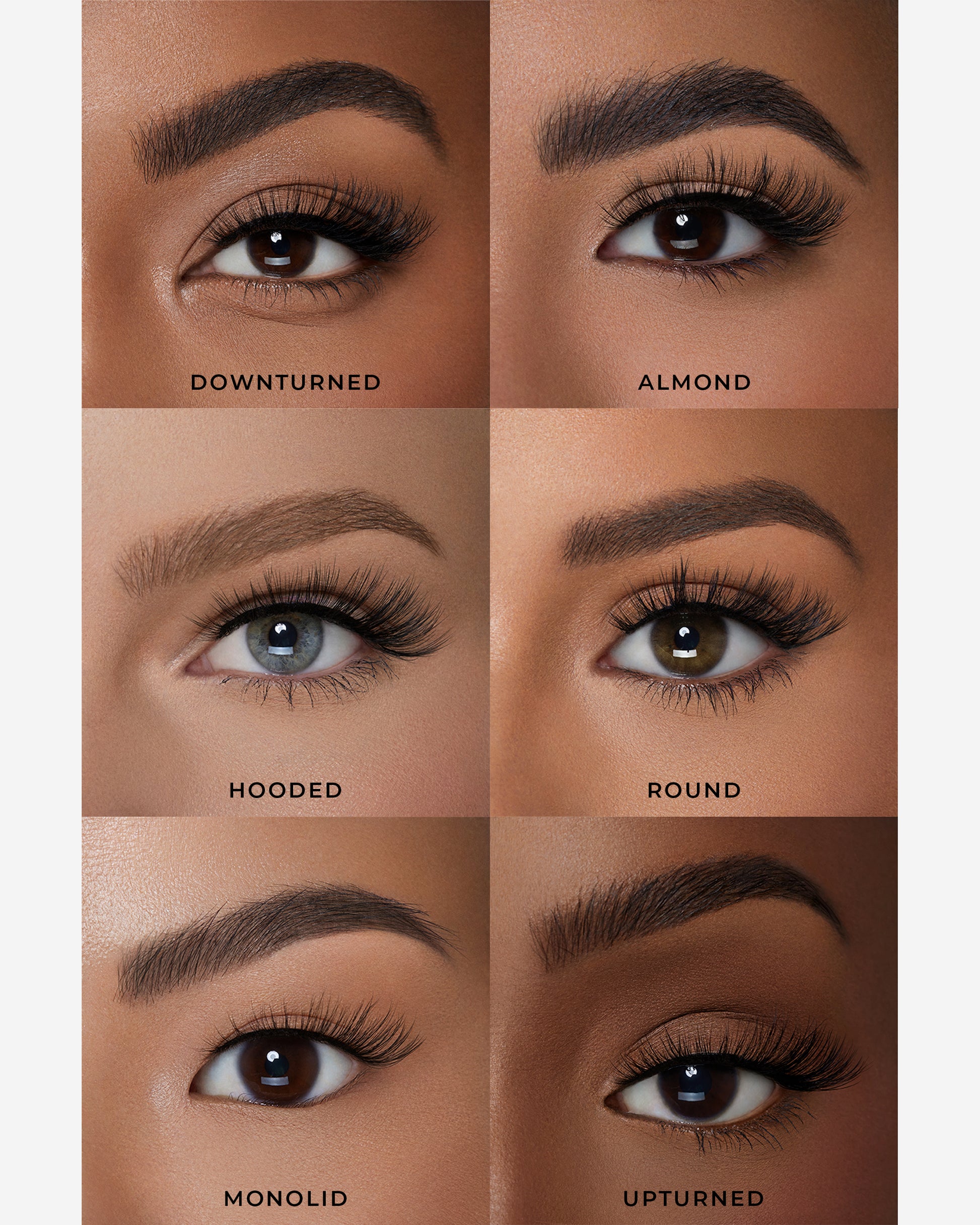 Lilly Lashes | Luxury Synthetic | REGAL | Eye Crops for Different Eye Shapes